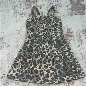 Abercrombie Kids - Girls Leopard Print Dress